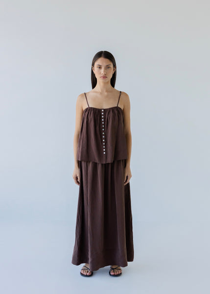 Skirt | Silky Maxi (Earth)