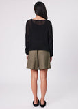 Jumper | Newport Boatneck Knit (Black)