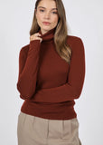 Roll Neck Knit | Alto (Saffron)