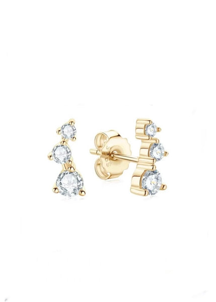 Earrings | Marcella studs (Gold)