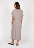 Back view of Marlow Axis Prism print dress 