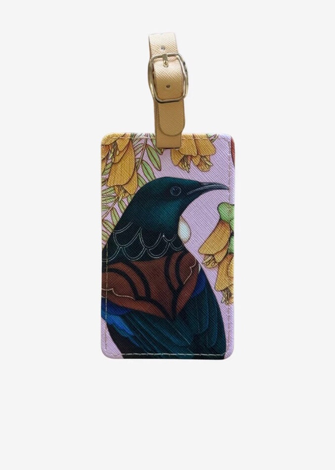 Luggage Tag | Pink Tui (Kathryn Furniss)