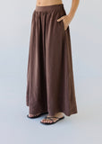 Skirt | Silky Maxi (Black)