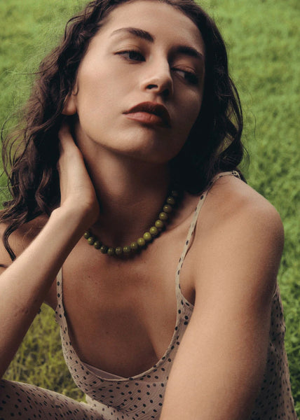 Necklace | Paloma (Olive)
