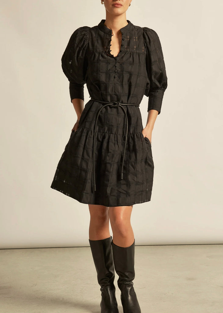 Dress | Paloma (Black Check)