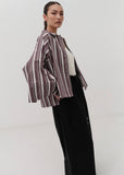 Shirt | Finn (Plum Striped)