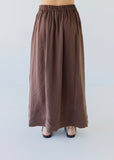 Skirt | Silky Maxi (Black)