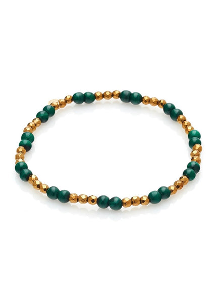 Bracelet | Sequence (Green Malachite/Gold)