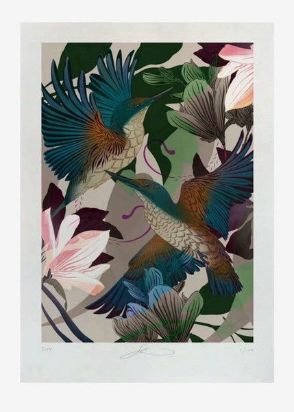 Print | Evolution of Kingfishers Boutique (A4)