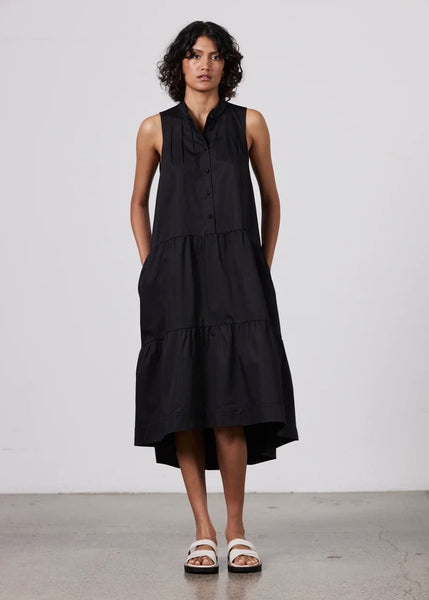 Dress | Sasha Cotton Poplin (Black)