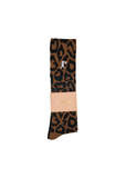 Socks | Leopard Knee High 2 Pack (Tan/Multi)