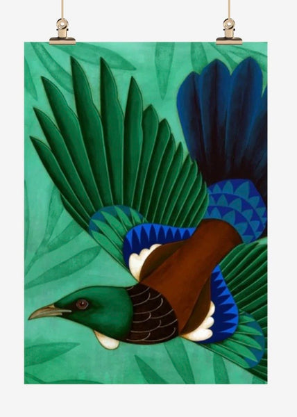 Tea Towel | Fly To Me (Tūī)