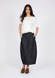 Skirt | Beam Barrel (Dark Wash)