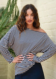 Top | Double Agent (Navy Stripe)