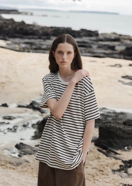 Tee | Boyfriend (Earth Stripe)