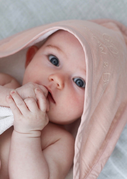 Towel | Baby Hooded (Dusty Rose)
