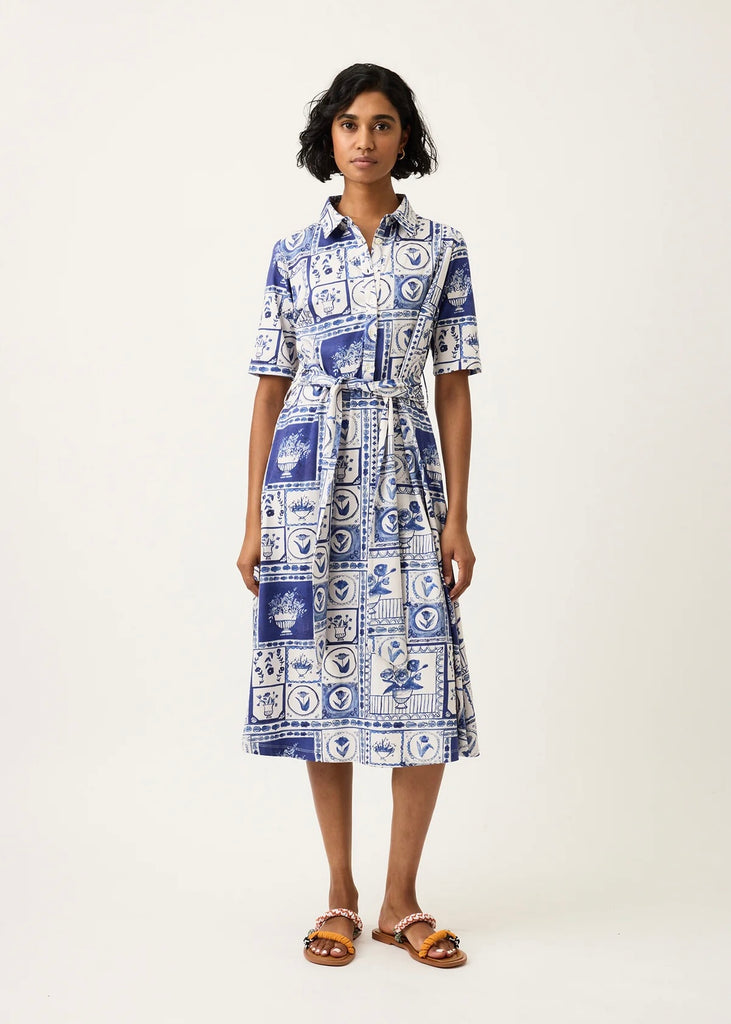 Dress | Vera Short Sleeve (Lyon Tile)