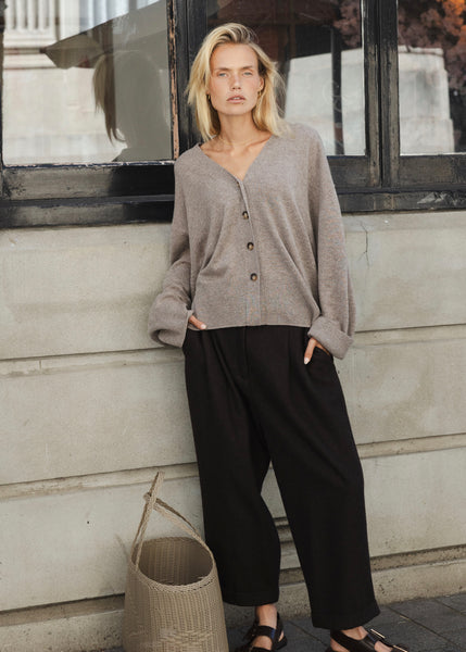 Pant | Pleated Wool (Bracken)