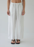 Front view of Sophie Effortless Chalk pant