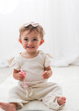 Baby Pants | Pointelle (Natural)