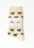 Sock | Bow (Black)
