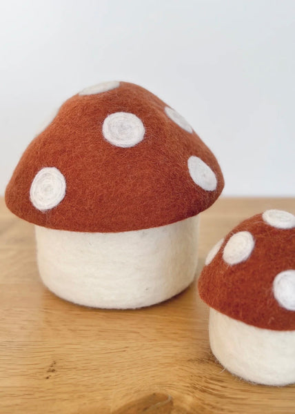 Trinket Box | Toadstool (Rust)