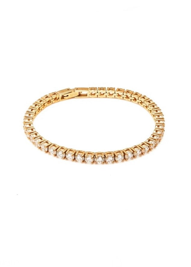 Bracelet | Tennis (Gold)