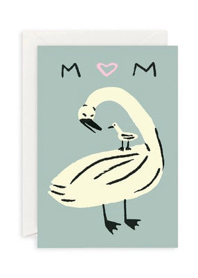 Card | Mum Swan (Rozalina Burkova)