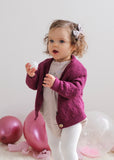 Cardigan | Ava (Mulberry)