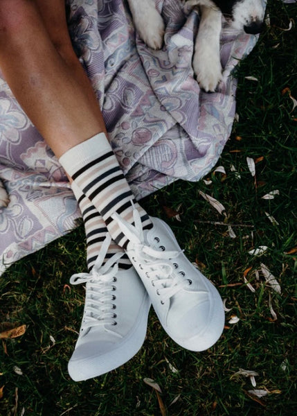 Sock | Merino Women’s (Darcy Natural/Brown)