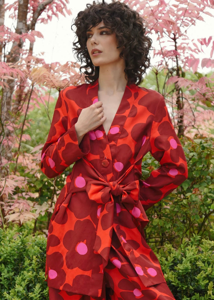 Jacket | Off The Wrap (Pink/Red)