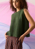 Vest | Billie Cable (Cypress Green)
