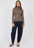 Roll Neck Knit | Alto (Mushroom)