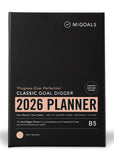 Planner | Progress Over Perfection Goal Digger 2026