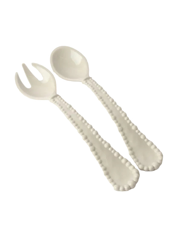 Salad Servers | French Pink
