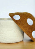 Trinket Box | Toadstool (Ochre)