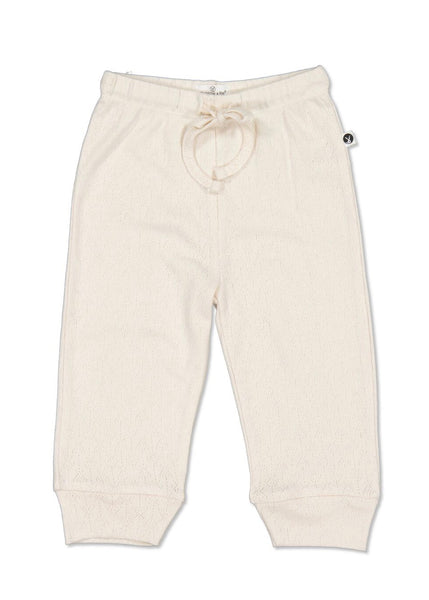 Baby Pants | Pointelle (Natural)