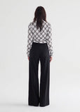 Back view of Taylor Introduction black pant 