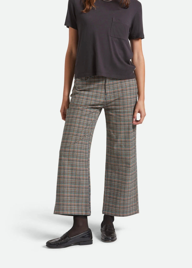 Pant | Margo Cropped 5 Pocket (Multi Stripe/Plaid)