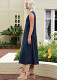 Dress | Not Pocket Science (Navy)