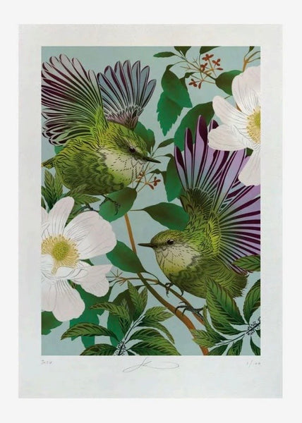 Print | Titipounamu & Karamu Boutique (A4)