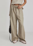 Close-up view of Ricochet Marc Light Taupe pant