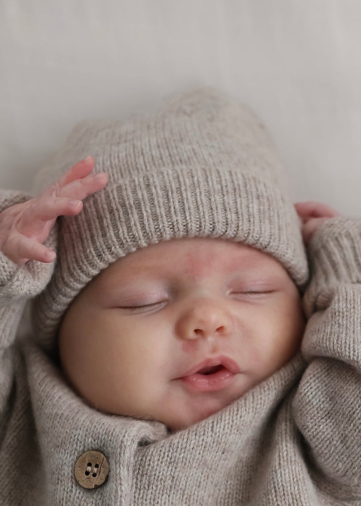 Baby Hat | Wool (Stone Taupe)