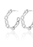 Earrings | Ora Hoops (Silver)