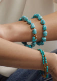 Bracelet | Azura (Turquoise/Gold)
