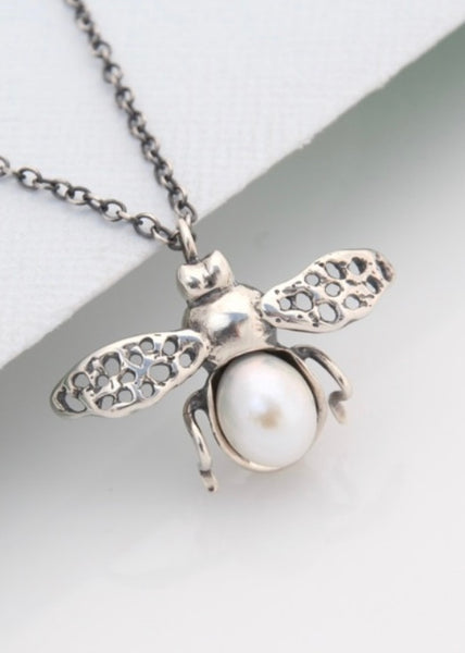 Necklace | Honey Bee (Two Wings)