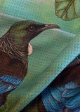 Tea Towel | Tūī & the Kawakawa