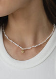 Necklace | Pretty In Pearls (Golden Daisy)