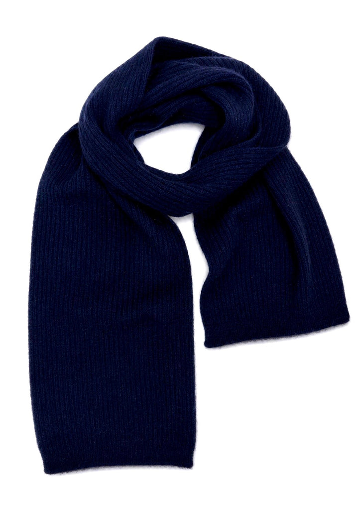 Lothlorian Turn Back scarf in Midnight colour 