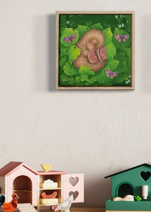 Art Print | Kawakawa (Framed Canvas)